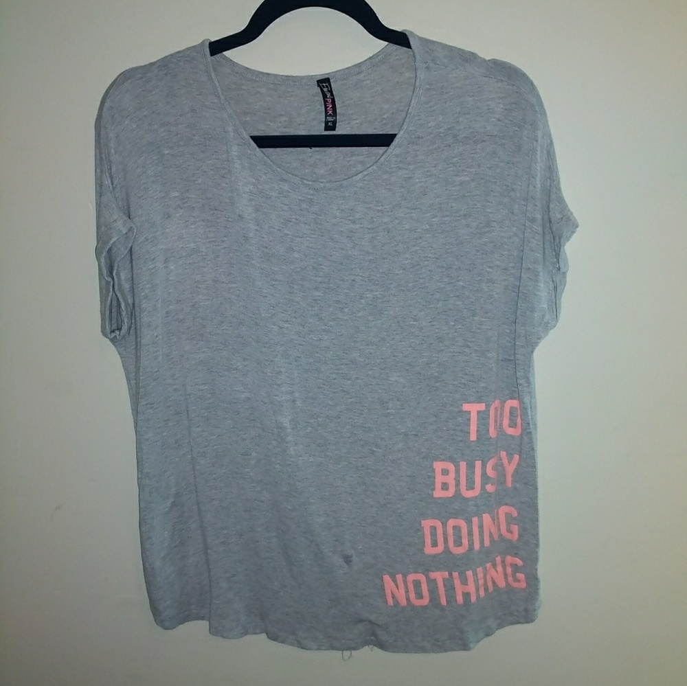 Stretchy oversized tee